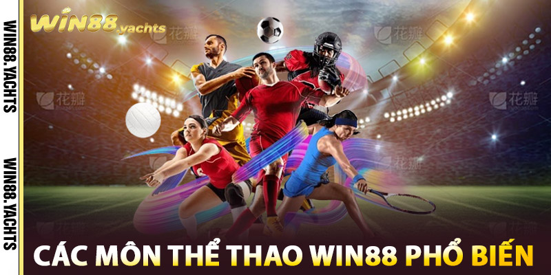 Các môn thể thao WIN88 phổ biến